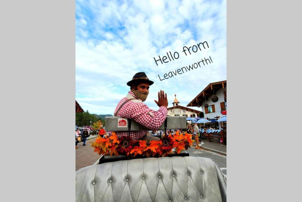 Wander Inn, 4 Bedroom 2 Bath, 5 Min To Downtown, Custom Home Leavenworth Esterno foto